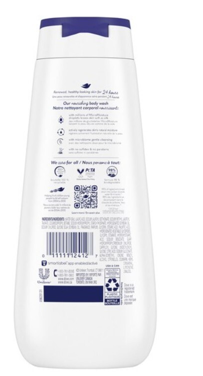 Dove Deep Moisture Body Wash 11oz 6-Pack Buy One Get One Free