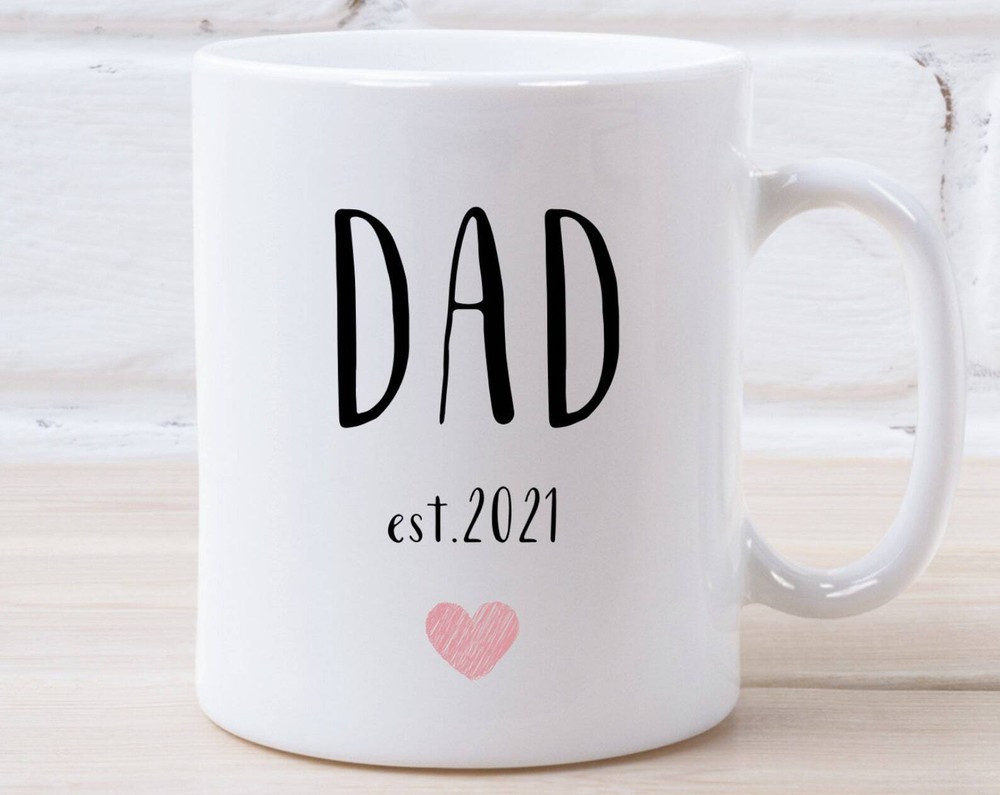 New Dad Mug Dad Est Mug Gifts For Dad Mom New Parents Gift Gift For New Dad New