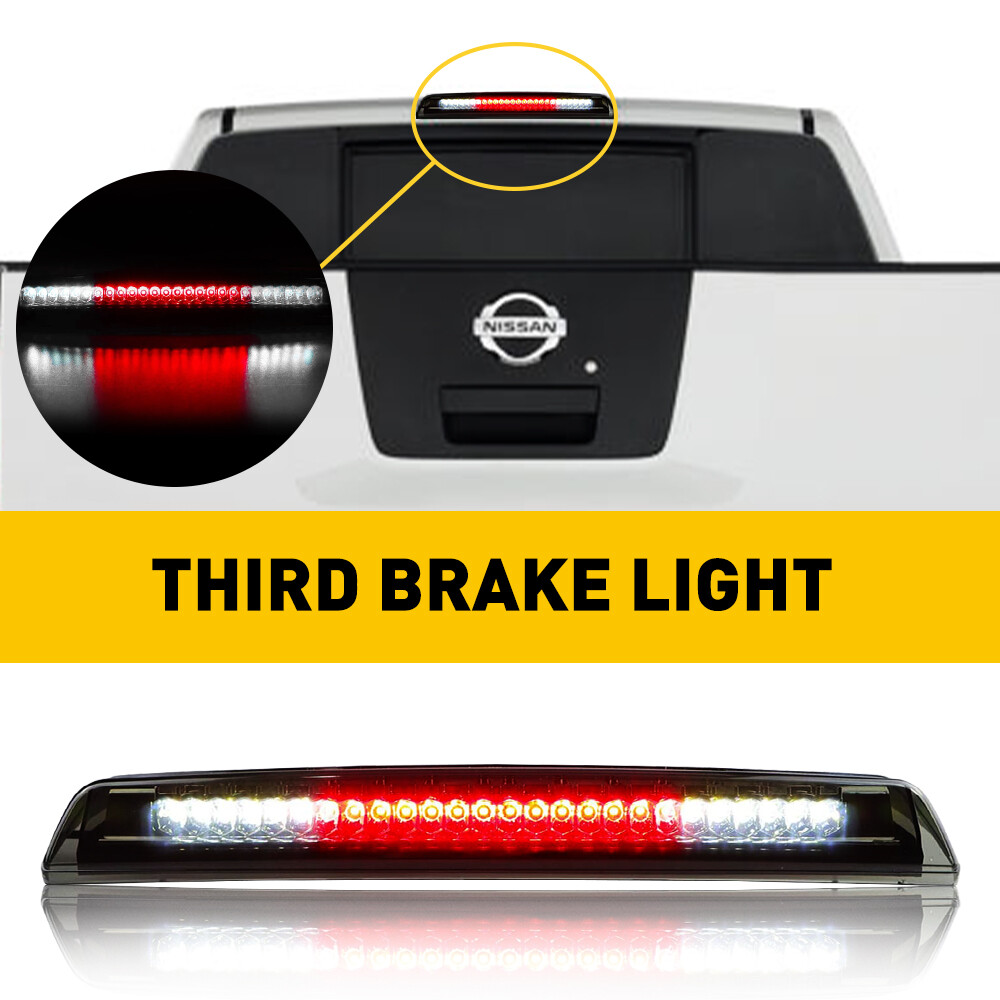 LED Third 3rd Brake Light Smoke Cargo For 05-16 Nissan Frontier 04-15 Titan EPU