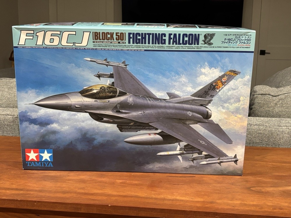 Tamiya F-16CJ Block 50 Fighting Falcon 1/32 All Sealed Bags