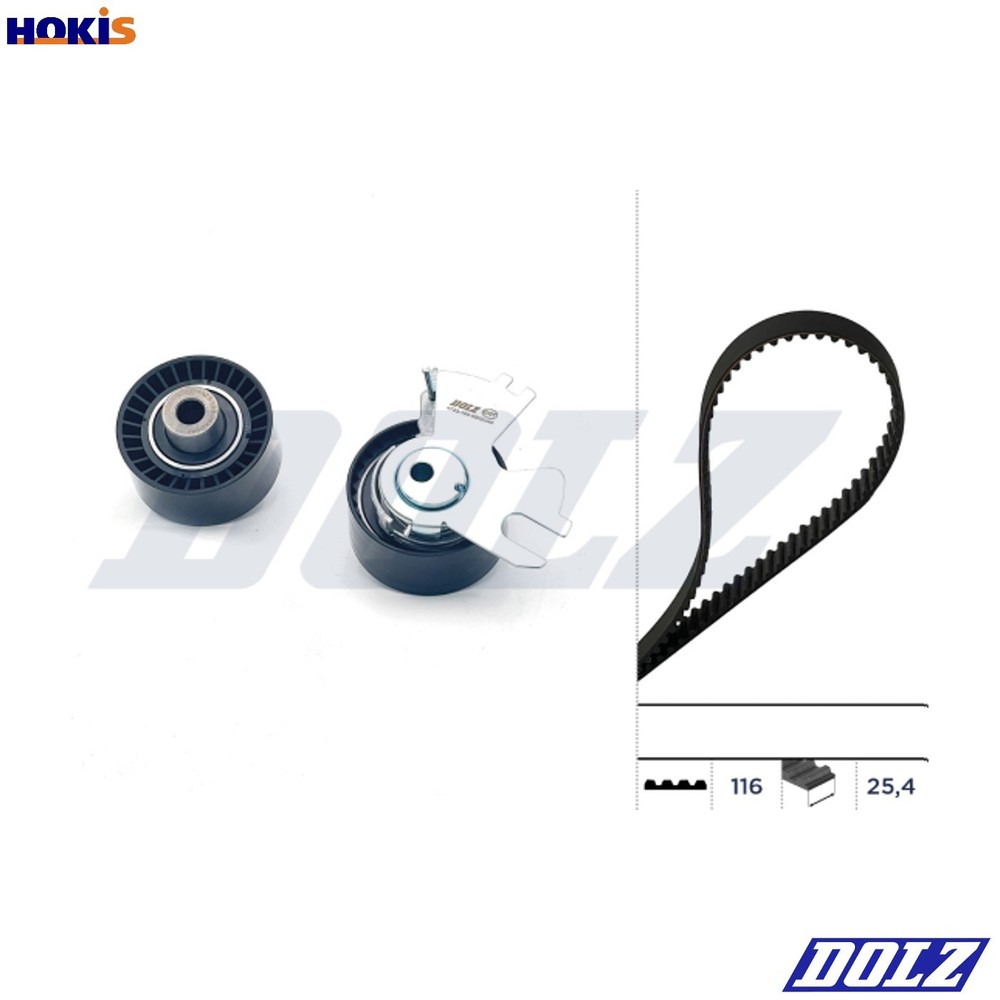 TIMING BELT KIT SKD038 FOR PEUGEOT EXPERT/Platform/Chassis/Van/TEPEE 307/CC/SW