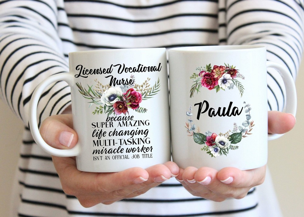 Personalized Licensed Vocational Nurse Gifts L Graduation Thank You Appreciation