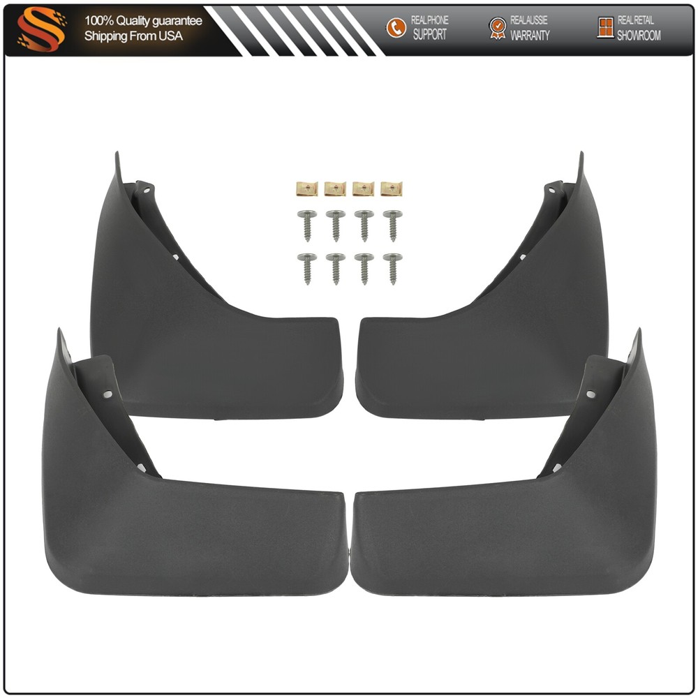 Volvo XC90 2015-2023 Mud Flaps Splash Guards with Hardware