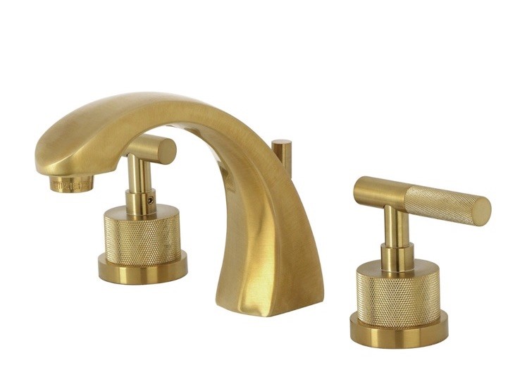 Kingston Brass KS498.KNL Convergent 1.2 GPM Widespread Bathroom - Brass