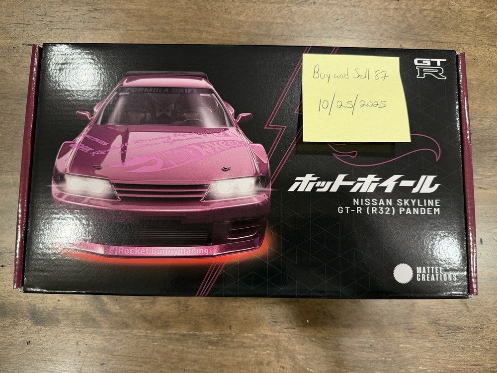 Hot Wheels RC 1:64 Nissan Skyline R32 Pandem Vehicle ✅SHIPS FAST✅ON HAND!