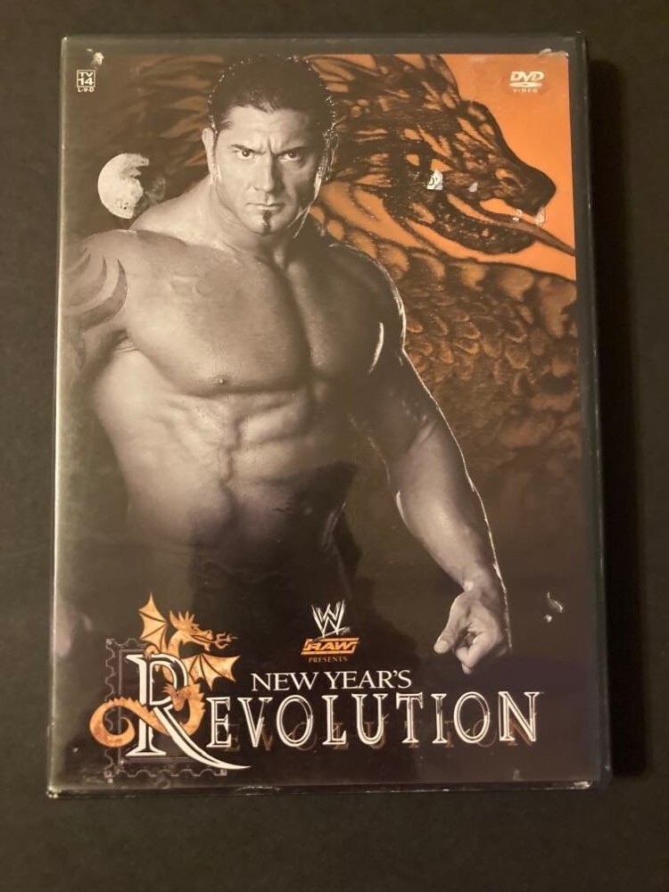 WWE: New Years Revolution (DVD, 2005) Batista, Randy Orton, Edge, Triple H, Lita-image