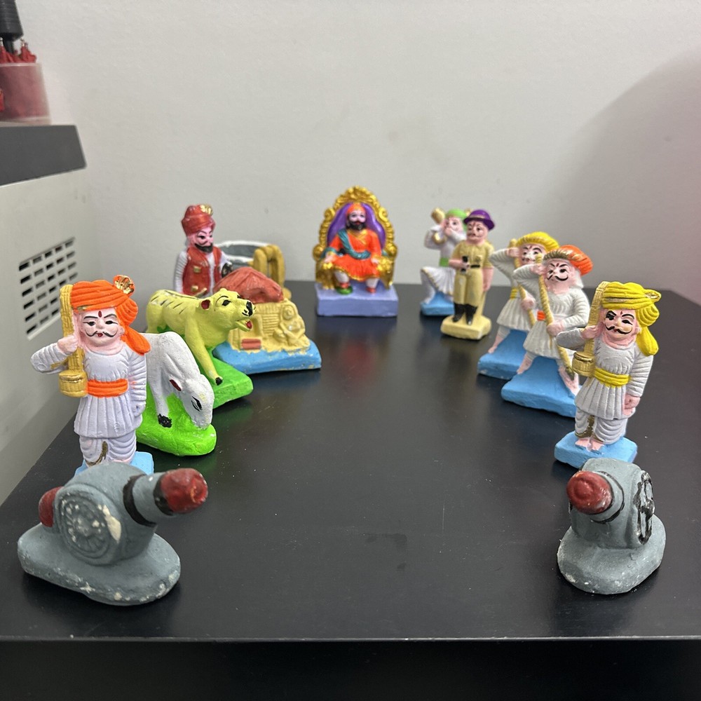 Shivaji, mavale, And Related Figurines For Kids Diwali Forts (मावळे)