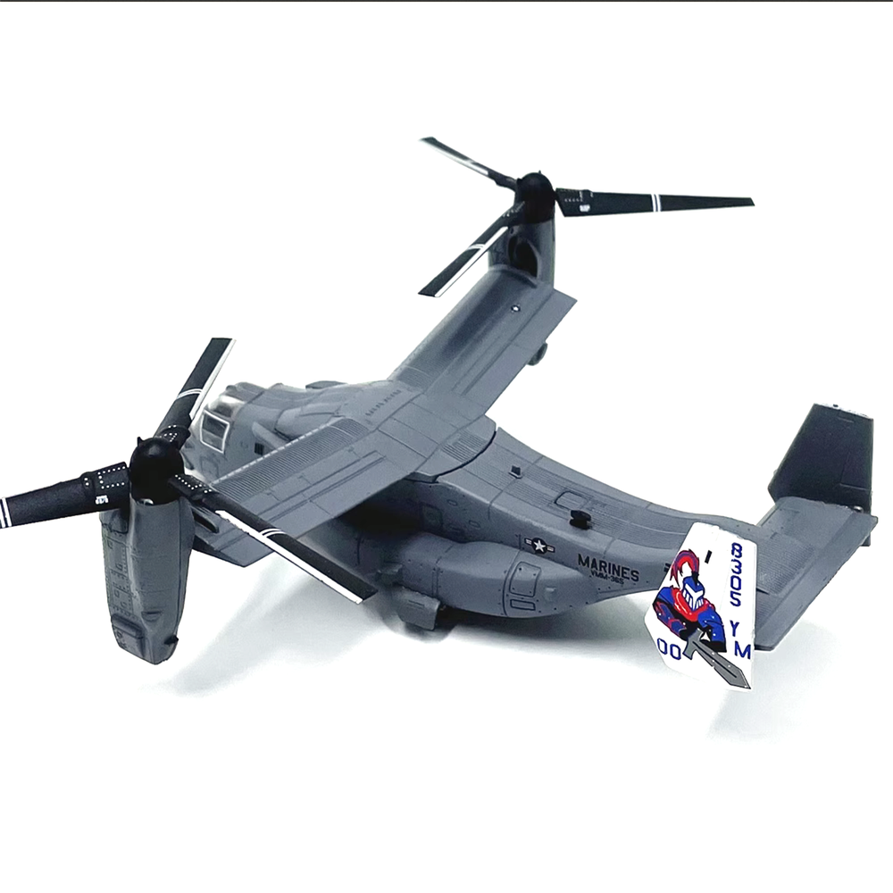 1:144 V22 Osprey Transport Helicopter Alloy Aircraft Model Military Collection