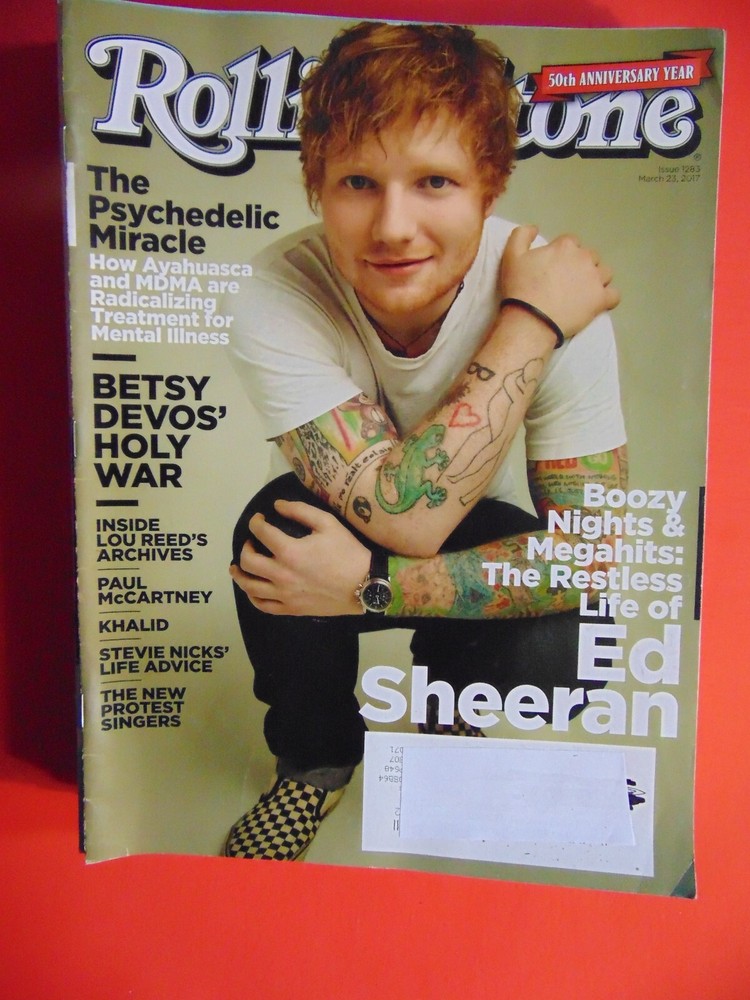 ROLLING STONE Magazine March 23 2017 ED SHEERAN