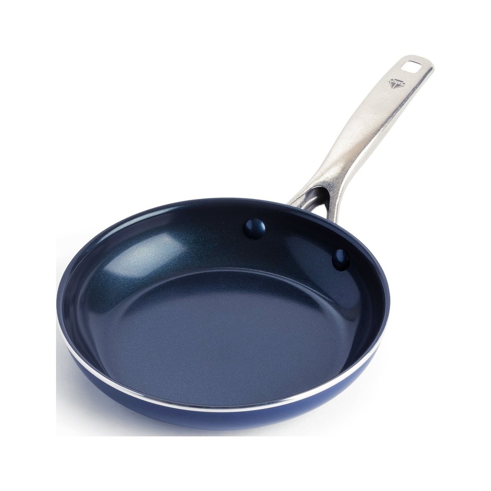 Blue Diamond Ceramic Nonstick 8-Inch Fry Pan - PFOA-Free & Oven Safe to 500°F