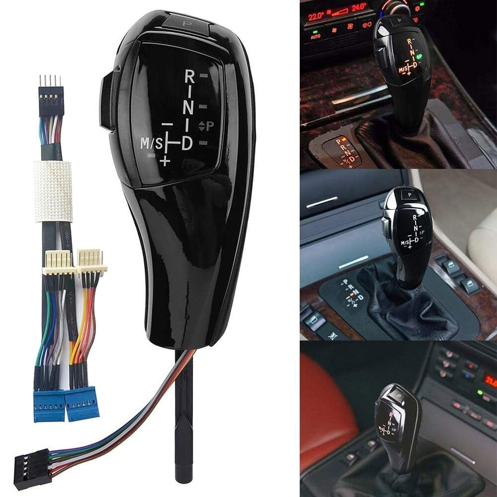 Car LED Gear Shift Knob for BMW 3 5 Series E81 82 E84 E87 E88 E90 E91 E92 E93