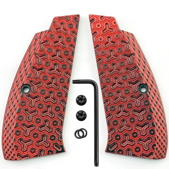 CZ75 G10 Grip Handle For CZ 75 Full Size SP-01 Series Shadow 2 75B BD