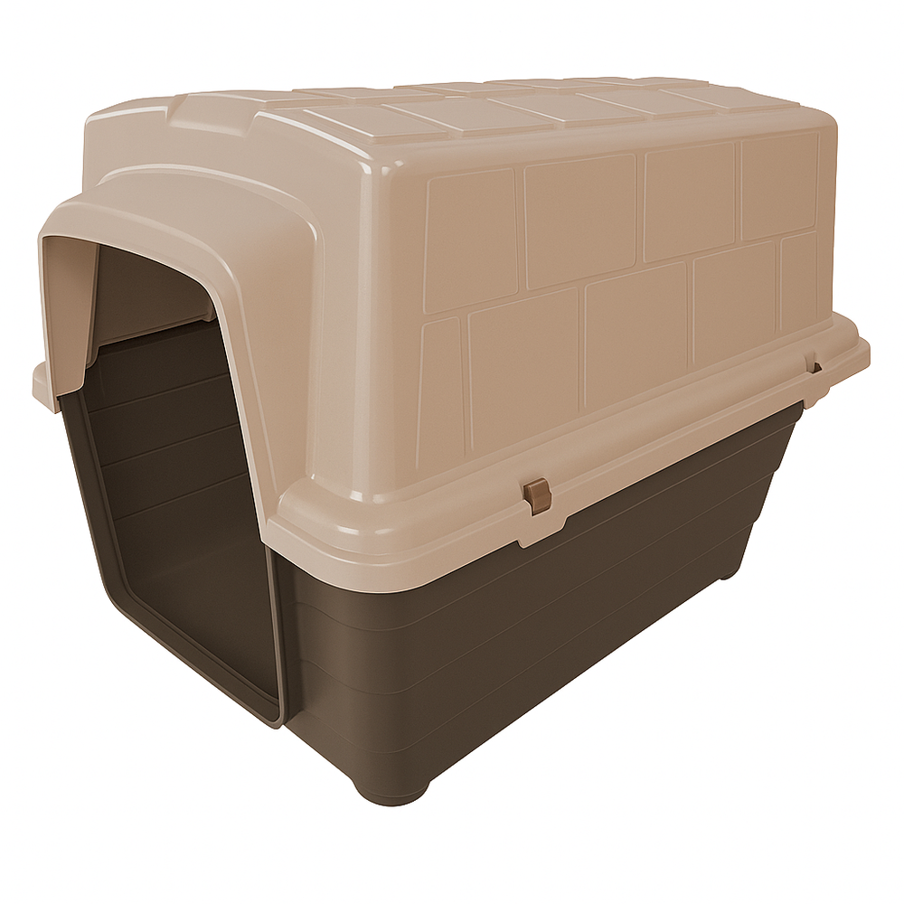 Durable Large Outdoor Dog House with Ventilation and Quick-Snap Design for Easy Travel