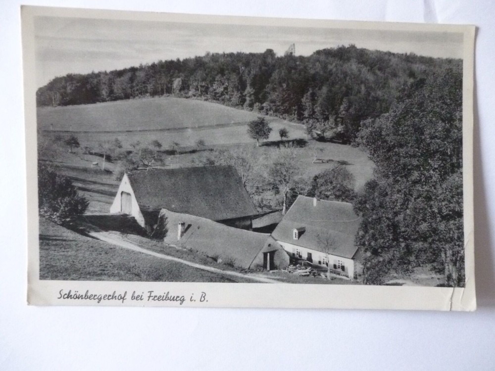 Ansichtskarte Schönbergerhof bei Freiburg i. B.