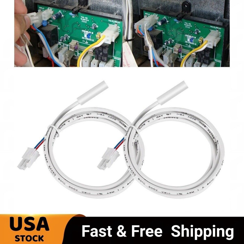 2 Pack 3851210025 Thermistor, RV Refrigerator Sensor For Dometic Refrigerator
