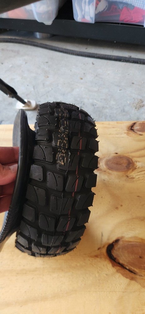 Rugged 10x3 Offroad Electric Scooter Tire