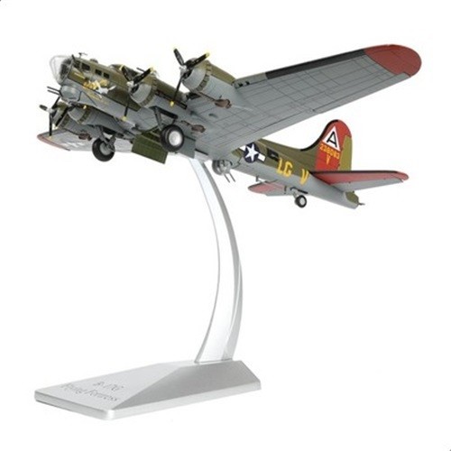B-17G Flying Fortress 1/72 Model - WWII Heavy Bomber Replica, Olive Green