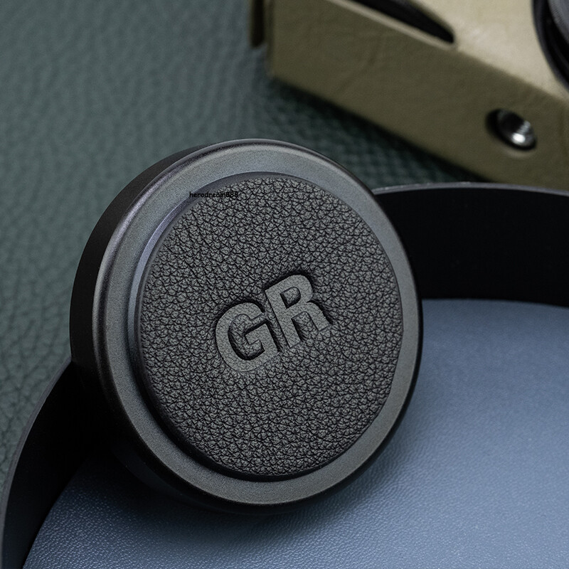 Metal Lens Cover Camera Lens Cap For Ricoh GR GR2 GR3 GR3X Aluminum Alloy Black