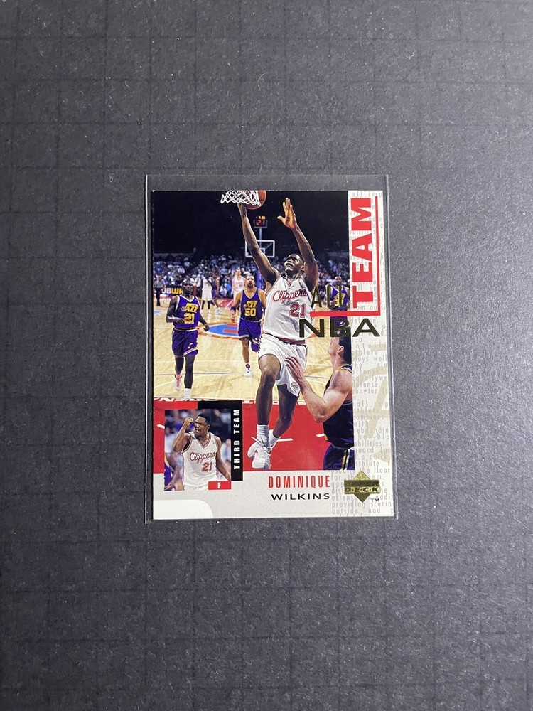 1994-95 Upper Deck Dominique Wilkins All NBA Card #22 - Los Angeles Clippers (1)