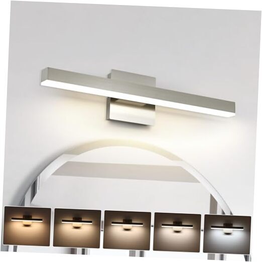 Bathroom Vanity Light Bathroom Light Fixtures 23.62 Inch Long Brushed Nickel