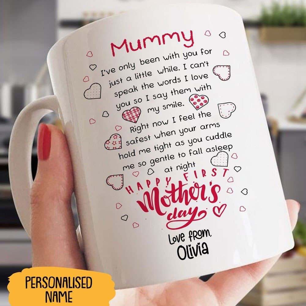 Mummy Happy First Mother's Day Mug Mummy Mug Mother's Day Mug Mug For Mom Mommy