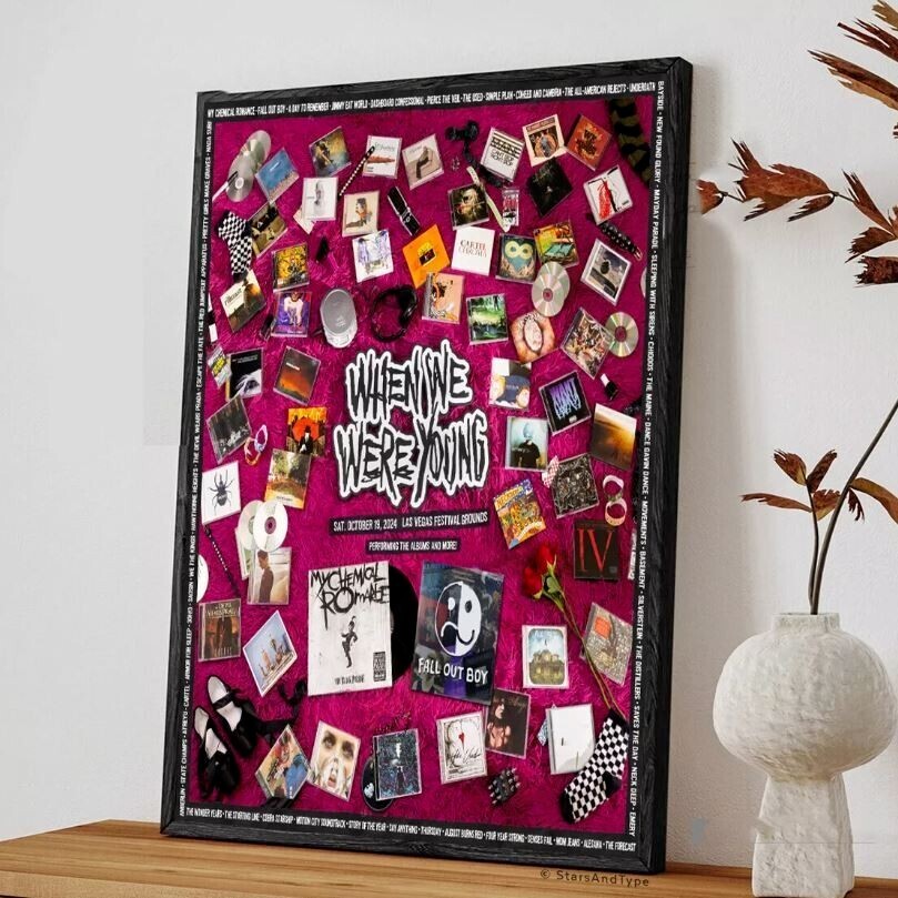 When We Were Young 2024 Lineup Featuring Over 50 Full Album Live poster