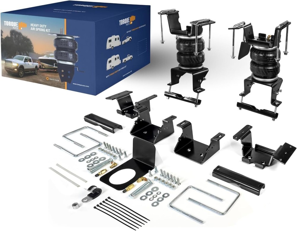 TORQUE Airbag Air Bag Suspension Kit for 2004-2014 Ford F-150 4WD Rear Helper