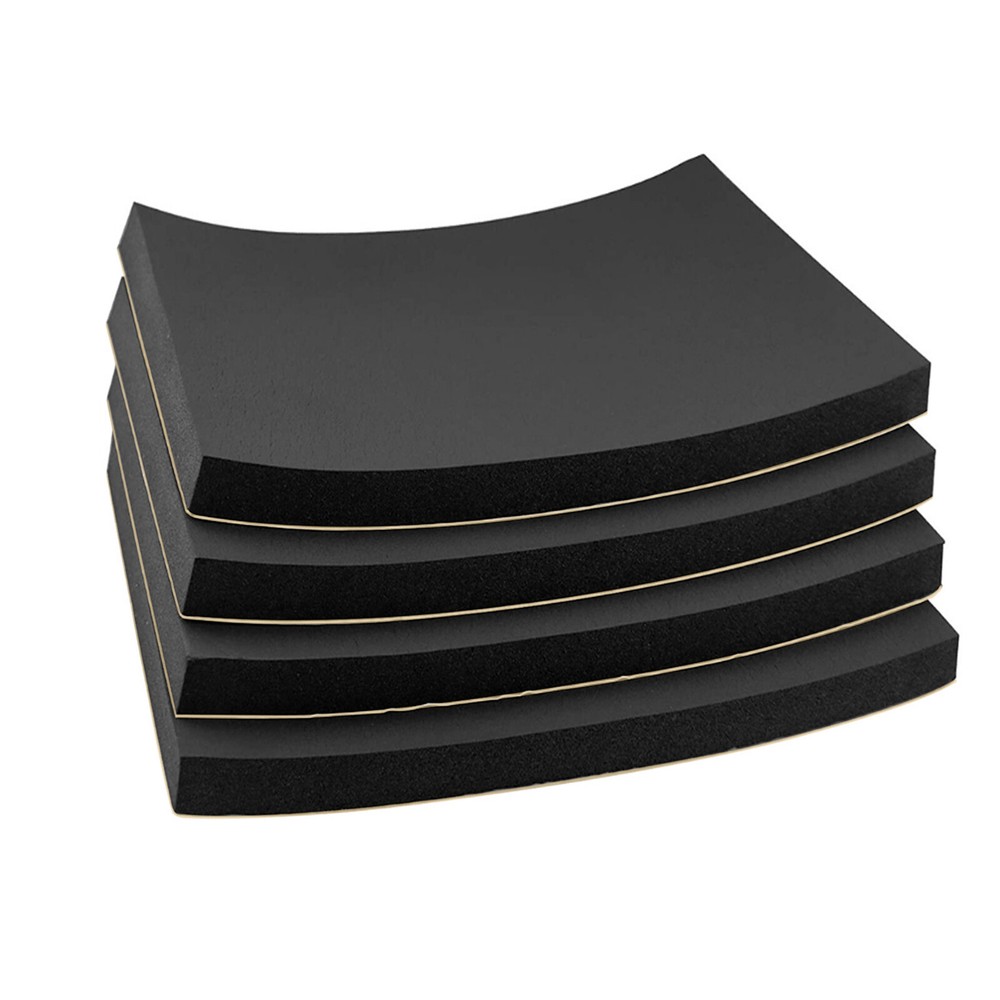 4 X 0.7 SQFT Adhesive Sound Deadener Car Heat Shield Insulation 30 x 21cm
