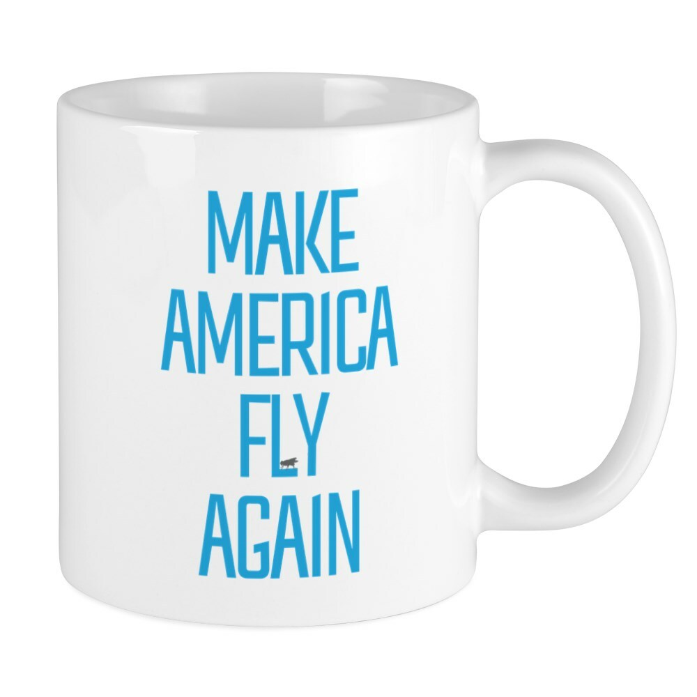 CafePress Make America Fly Again 11 oz Ceramic Mug (589366032)