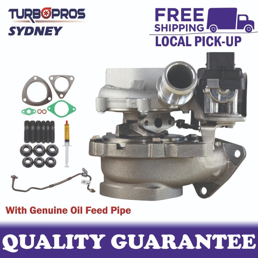 Turbo Charger+Genuine Oil Feed Pipe For Mazda BT-50 2.2L 2011 Onwards