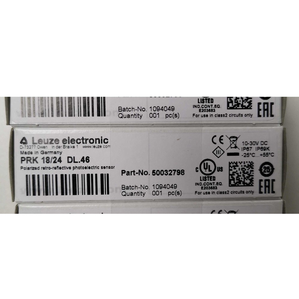1PC New For Leuze PRK 18/24 DL.46 Sensor In Box #A6-37