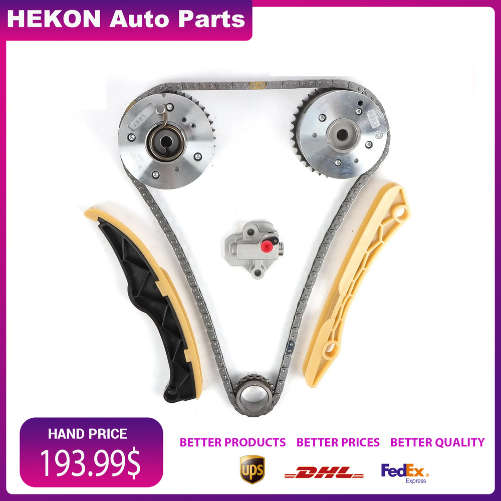 G4FJ 1.6L Engine Timing Chain Kit & VVT Gears For 12-21 Hyundai Accent Kia Rio