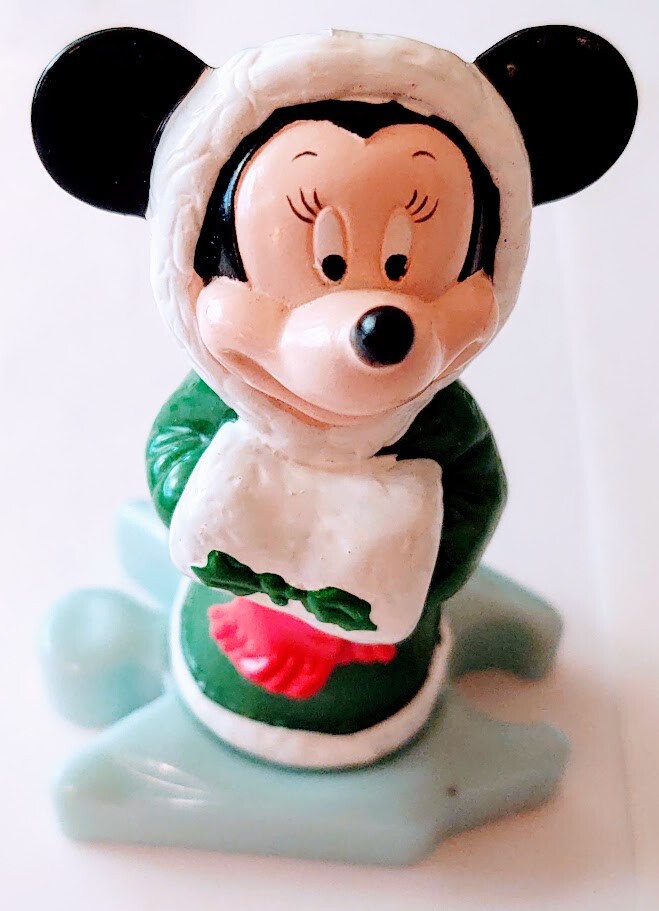 McDonald's Happy Meal Mickey's Once Upon A Christmas Minnie Mouse Figurine--2000