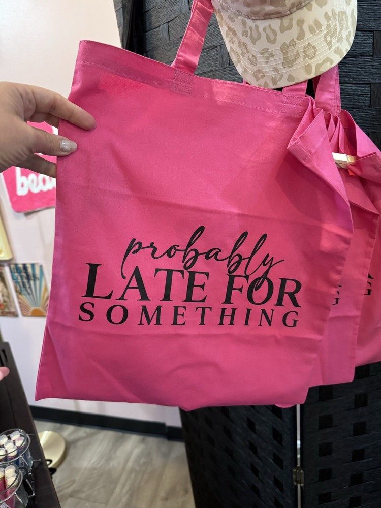 Stylish Pink Tote Bag for Women - Lightweight & Spacious  