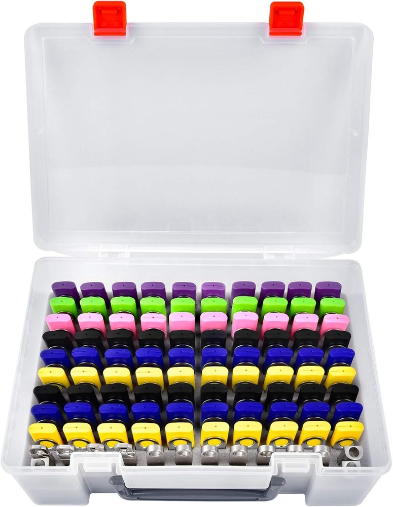 FULLCASE Flash Drive Case USB Memory Stick SD Card Storage Organizer- white