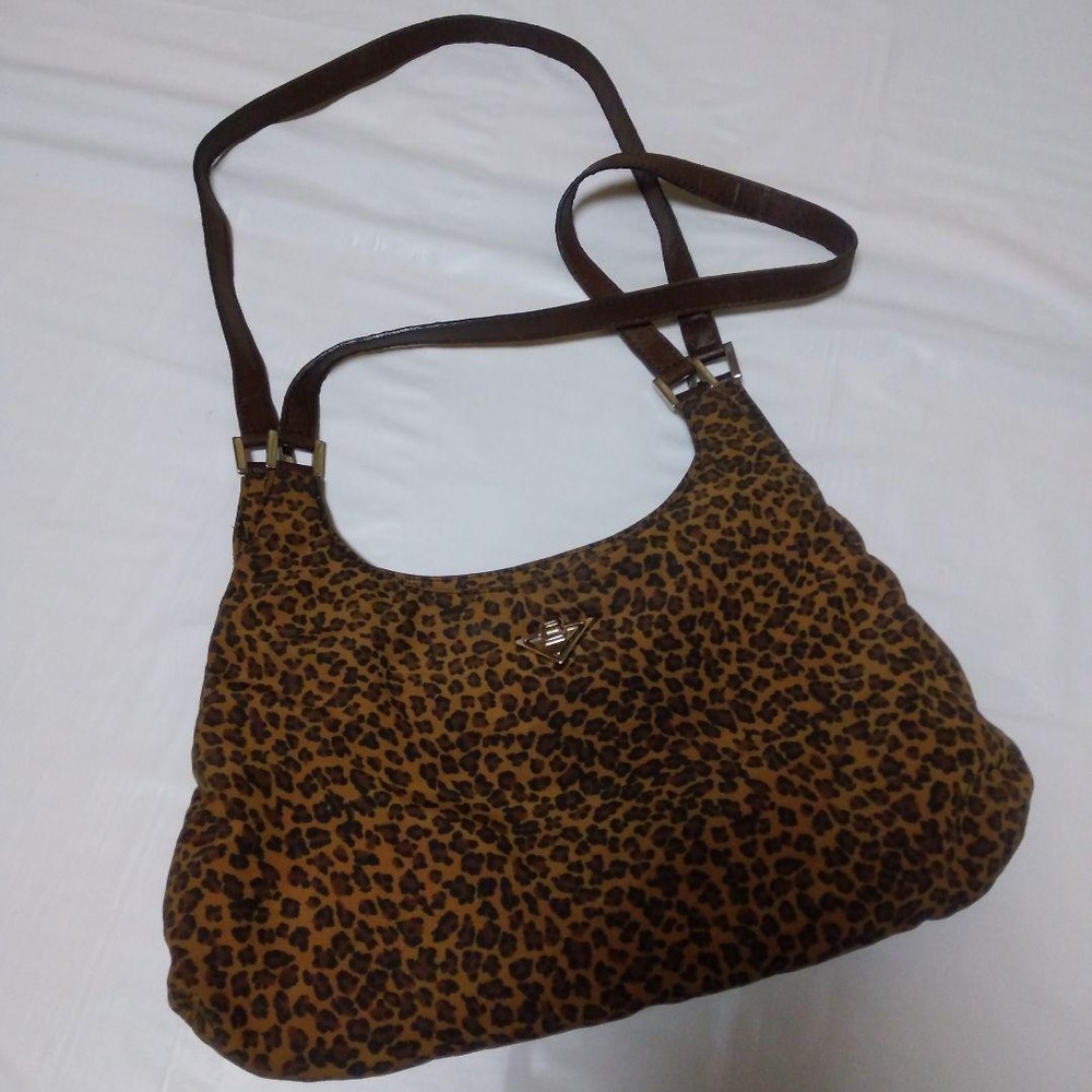 BOTTEGA VENETA Shoulder Bag Brown Canvas Authentic From Japan F1204214