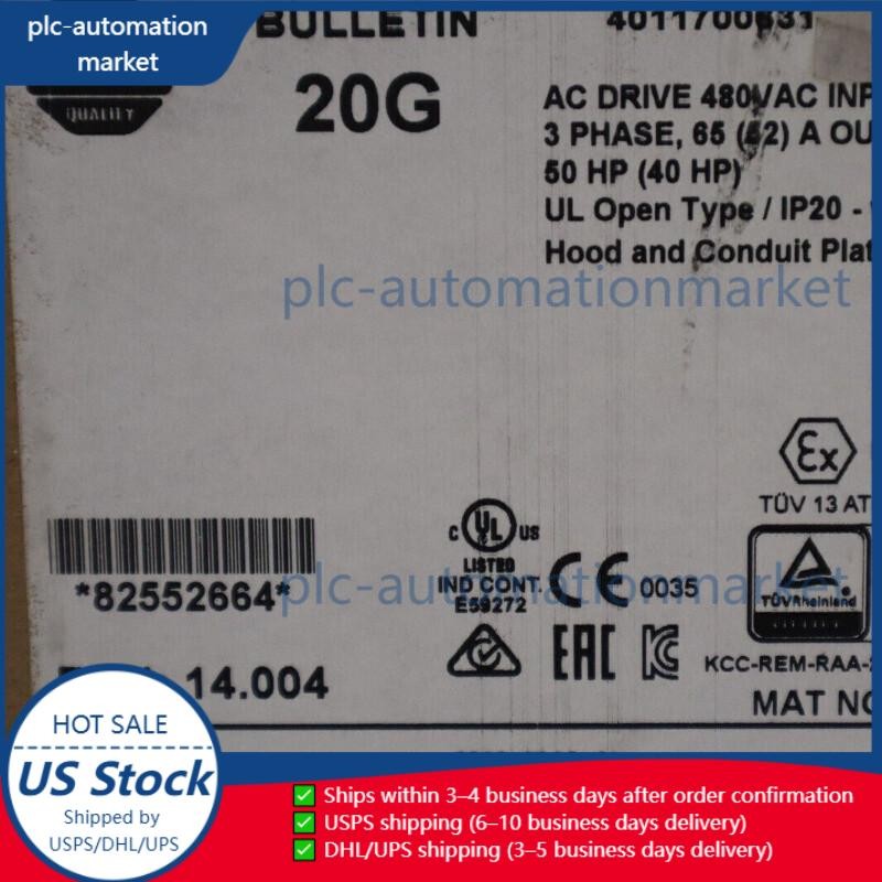 20G11ND065JA0NNNNN PowerFlex 755 AC Drive Allen-Bradley NEW In Box US Free Tax