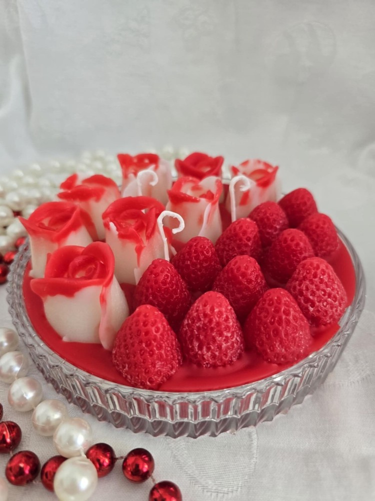 Valentine's Day Gift - 6-Inch Large Unique Scented Candle Jar-image