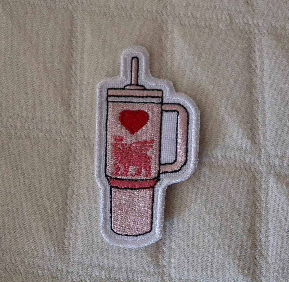 Stanley Cup Patch Stanley Valentine's Day Limited Edition Quencher Patch Gift LP