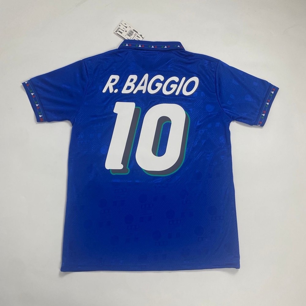 Italy 94 Home Jersey Short Sleeve – Baggio #10