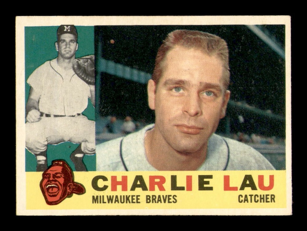 1960 Topps #312 Charlie Lau EX-MT Baseball Card OBGcards  