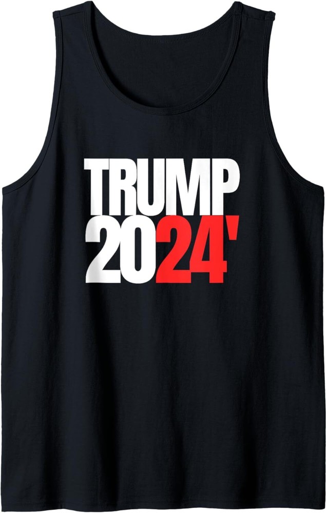 Donald Trump 2024 Make America Great Election - The Return Tank Small, Black