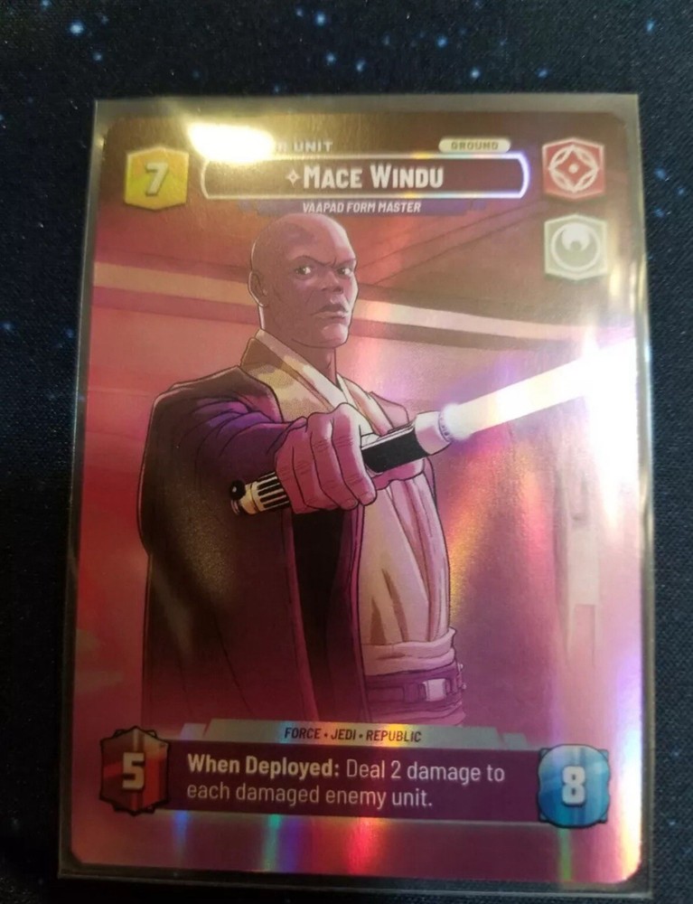 Made Windu Showcase Star Wars Unlimited looks great!
