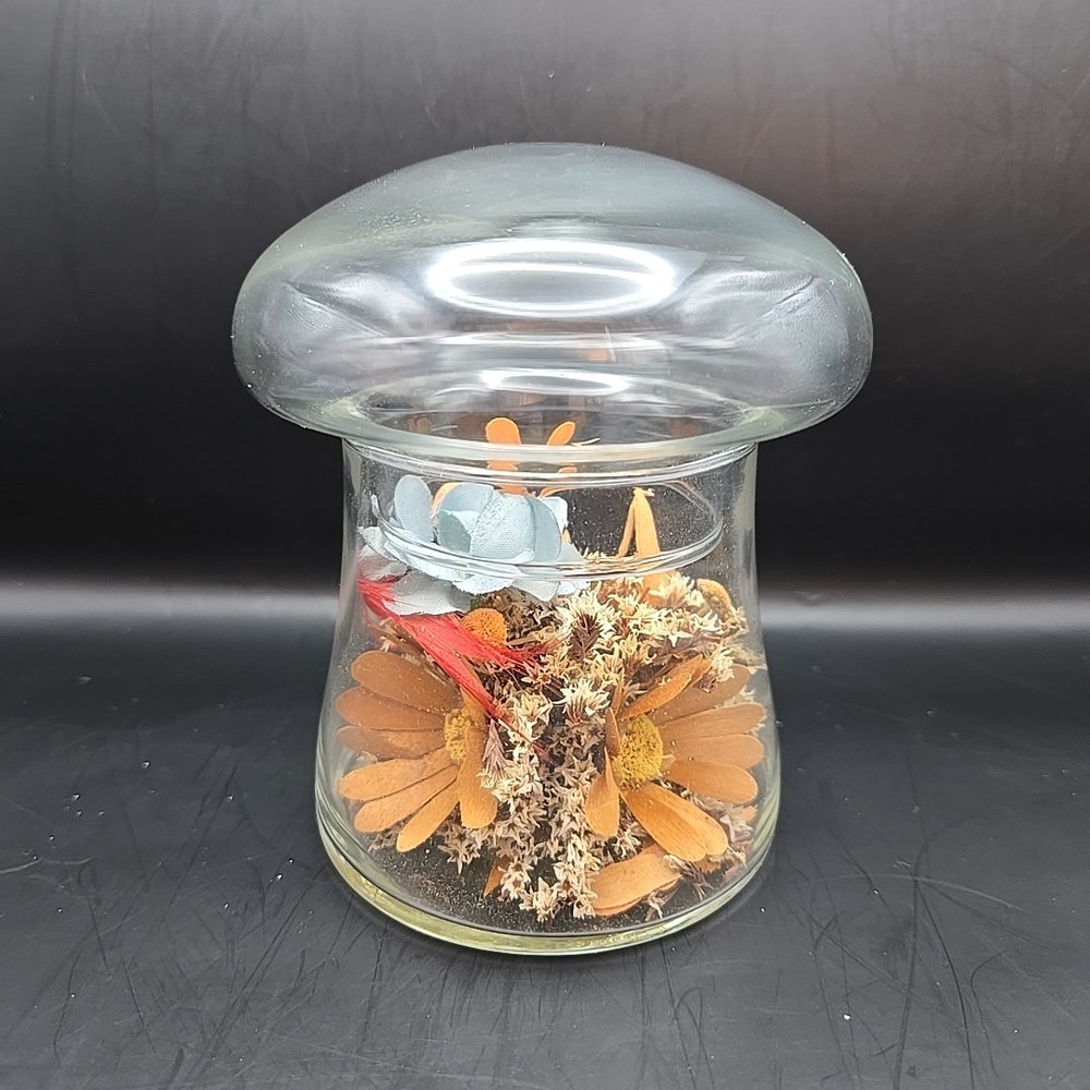 Vintage Clear Glass 4.5