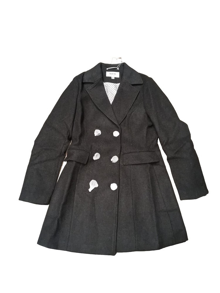 Haute Collection Coat. Size Medium Color  Gray