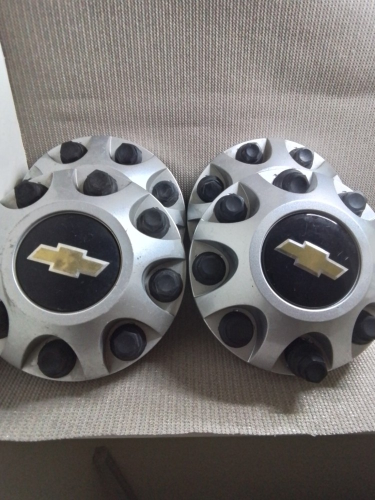 Chevrolet Silverado HD 2500 3500 2011-2021 plateado OEM juego central de 4 9597819