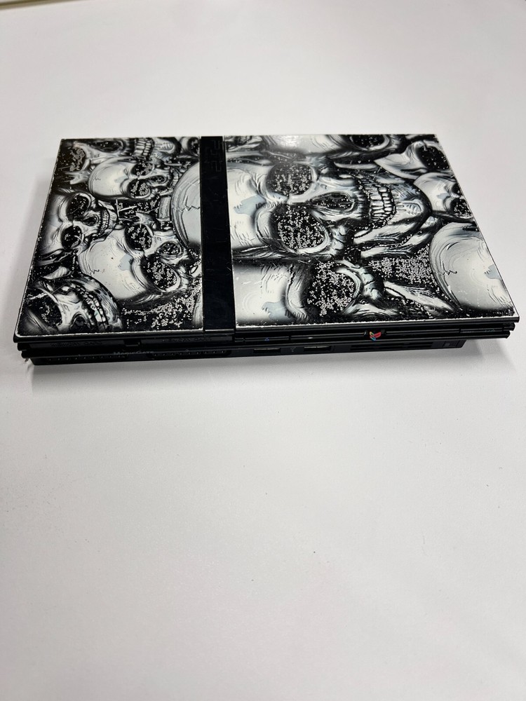 Sony PS2 Slim Gaming Console Parts Only Repair or Spare