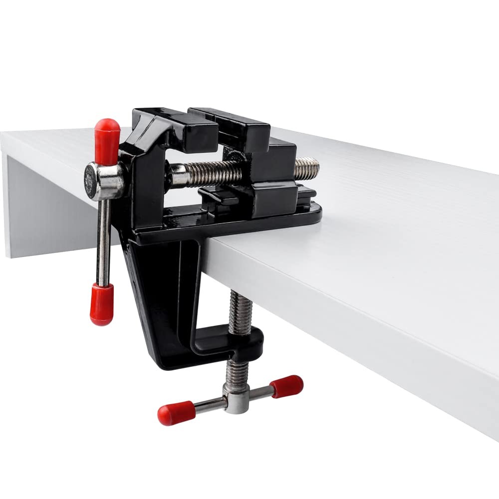 Mini Table Clamp Workbench Vise – Portable Aluminum Bench Vice for Crafting & DIY