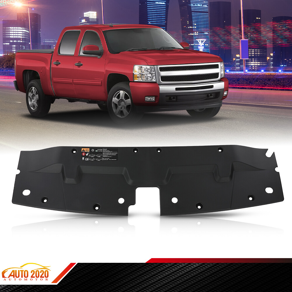 New Radiator Support Cover Fit For Silverado 1500 / 07-10 2500HD 3500HD 07-13