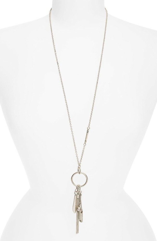 Nordstrom Treasure & Bond Tassel Ring Pendant Necklace New With Tags